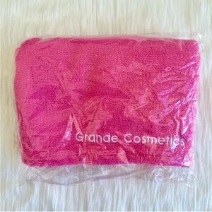 Never used/ Never Opened Grande Cosmetics Pink Towel